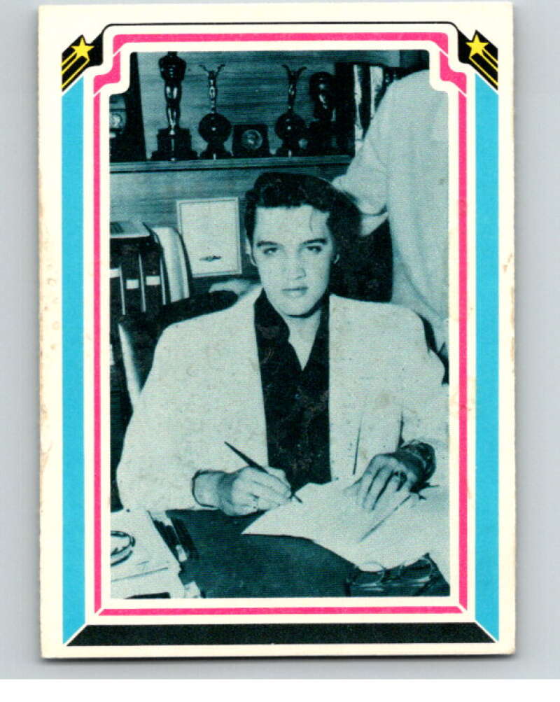 1978 Donruss Elvis Presley #27 Elvis was not superficial at all in c   V67785 Image 1