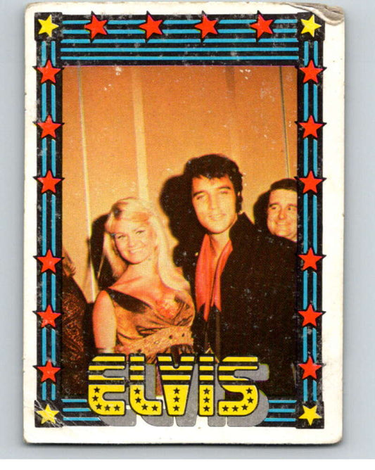 1978 Monty Gum Elvis Presley Blank Back Trading Card V67817 Image 1