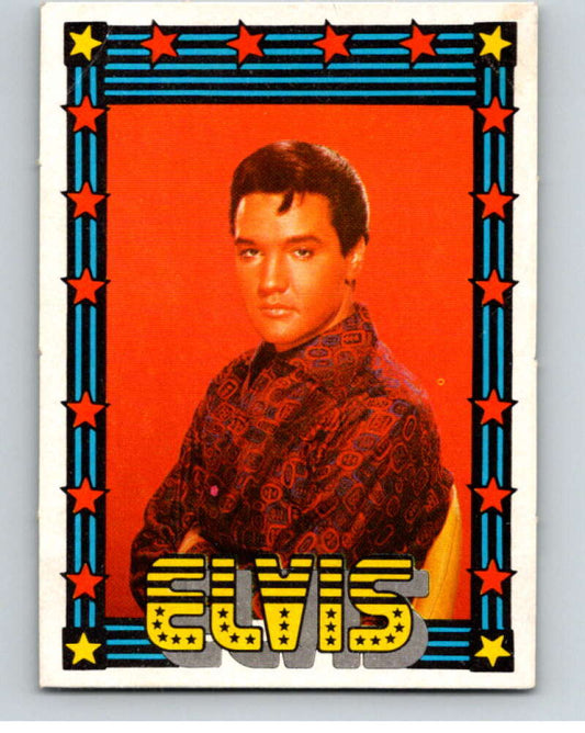 1978 Monty Gum Elvis Presley Blank Back Trading Card V67820 Image 1