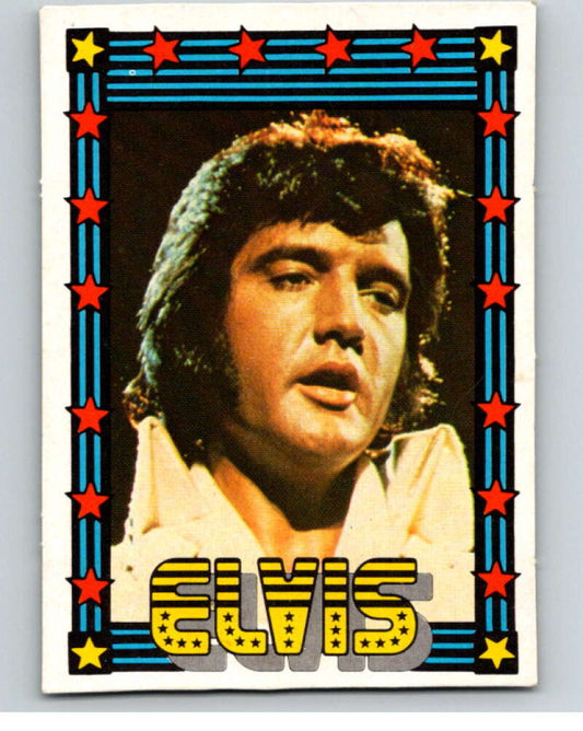 1978 Monty Gum Elvis Presley Blank Back Trading Card V67821 Image 1