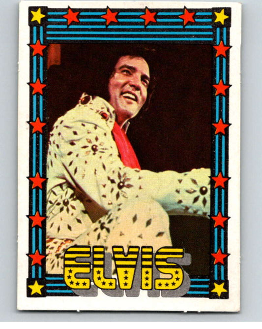 1978 Monty Gum Elvis Presley Blank Back Trading Card V67823 Image 1