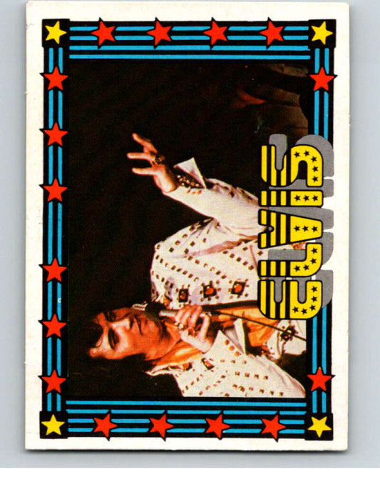 1978 Monty Gum Elvis Presley Blank Back Trading Card V67826 Image 1