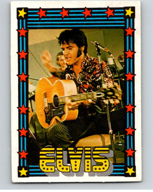 1978 Monty Gum Elvis Presley Blank Back Trading Card V67827 Image 1