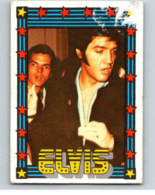 1978 Monty Gum Elvis Presley Blank Back Trading Card V67829 Image 1