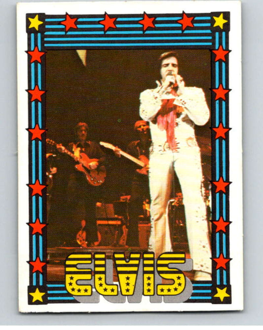 1978 Monty Gum Elvis Presley Blank Back Trading Card V67830 Image 1