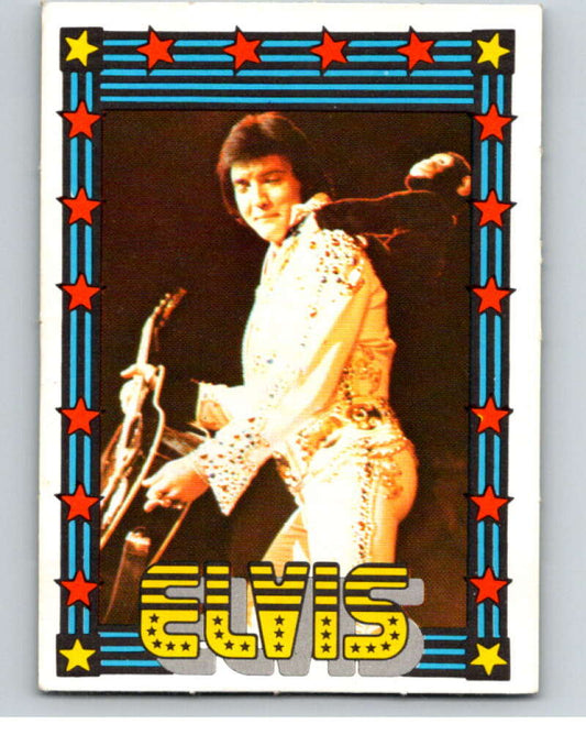 1978 Monty Gum Elvis Presley Blank Back Trading Card V67834 Image 1
