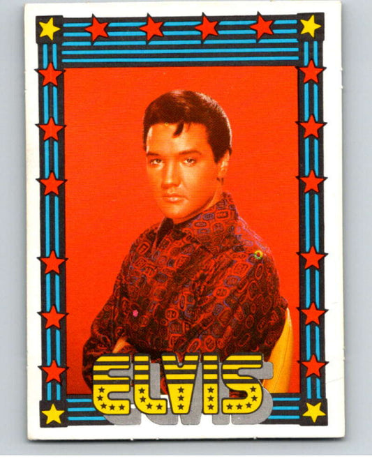 1978 Monty Gum Elvis Presley Blank Back Trading Card V67835 Image 1