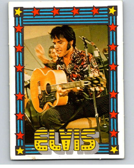 1978 Monty Gum Elvis Presley Blank Back Trading Card V67836 Image 1