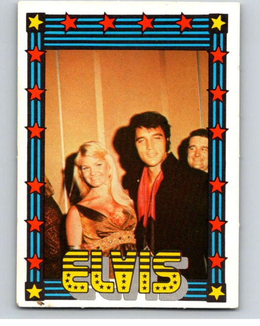 1978 Monty Gum Elvis Presley Blank Back Trading Card V67837 Image 1