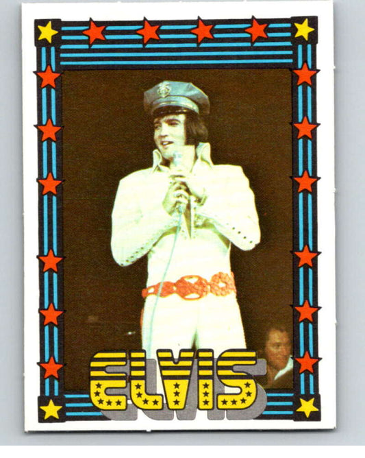 1978 Monty Gum Elvis Presley Blank Back Trading Card V67840 Image 1