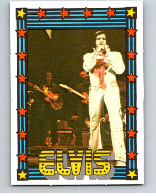 1978 Monty Gum Elvis Presley Blank Back Trading Card V67843 Image 1