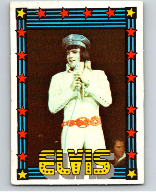 1978 Monty Gum Elvis Presley Blank Back Trading Card V67844 Image 1