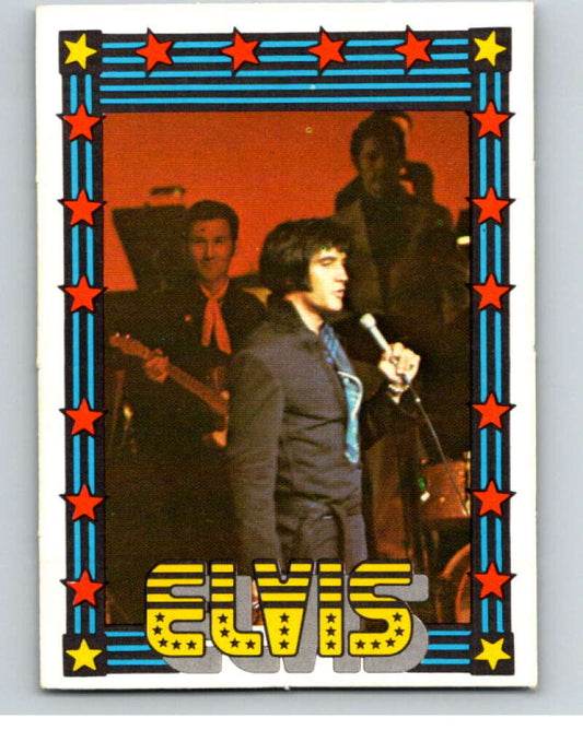 1978 Monty Gum Elvis Presley Blank Back Trading Card V67846 Image 1