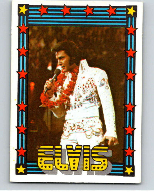 1978 Monty Gum Elvis Presley Blank Back Trading Card V67847 Image 1