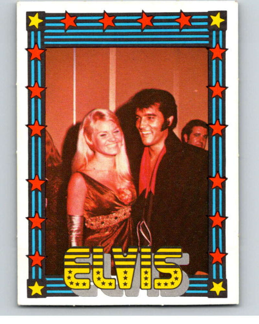 1978 Monty Gum Elvis Presley Blank Back Trading Card V67849 Image 1