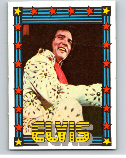 1978 Monty Gum Elvis Presley Blank Back Trading Card V67850 Image 1