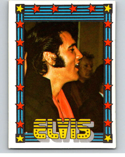 1978 Monty Gum Elvis Presley Blank Back Trading Card V67852 Image 1