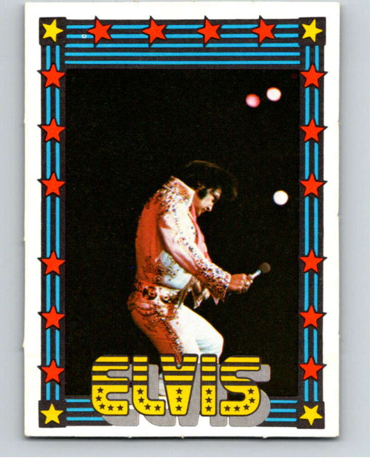 1978 Monty Gum Elvis Presley Blank Back Trading Card V67856 Image 1