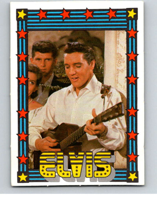 1978 Monty Gum Elvis Presley Blank Back Trading Card V67857 Image 1