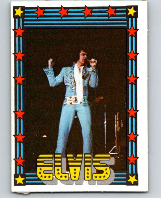 1978 Monty Gum Elvis Presley Blank Back Trading Card V67858 Image 1