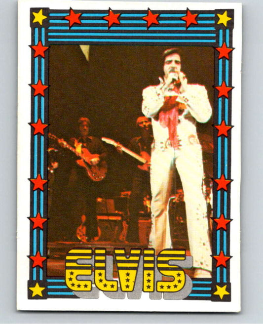 1978 Monty Gum Elvis Presley Blank Back Trading Card V67864 Image 1