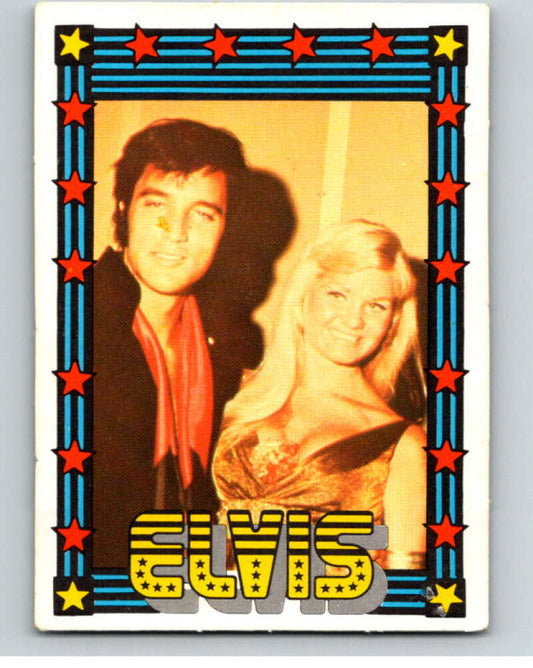 1978 Monty Gum Elvis Presley Blank Back Trading Card V67865 Image 1