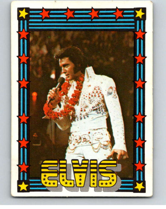 1978 Monty Gum Elvis Presley Blank Back Trading Card V67867 Image 1