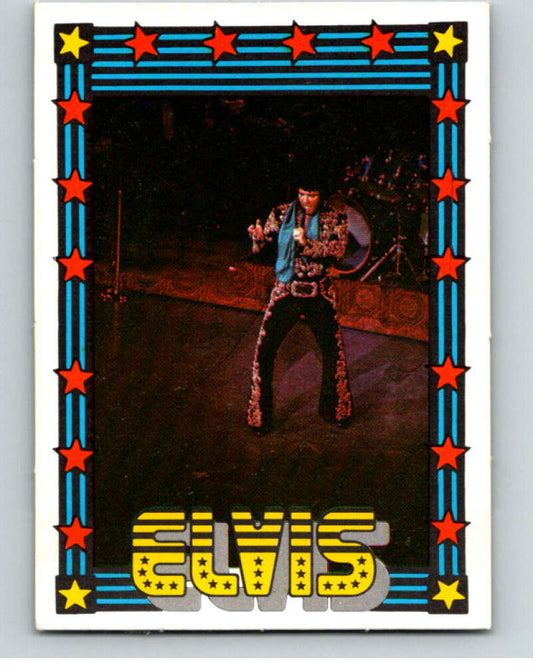 1978 Monty Gum Elvis Presley Blank Back Trading Card V67869 Image 1