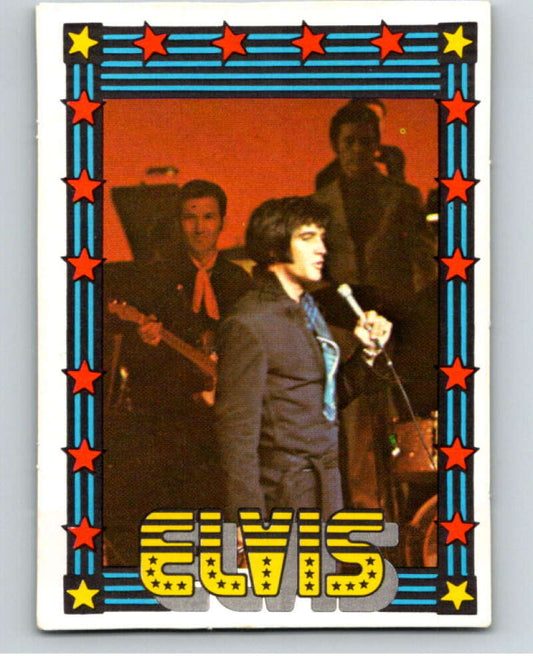 1978 Monty Gum Elvis Presley Blank Back Trading Card V67871 Image 1
