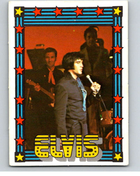 1978 Monty Gum Elvis Presley Blank Back Trading Card V67872 Image 1