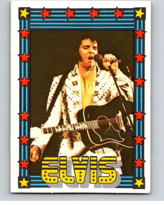 1978 Monty Gum Elvis Presley Blank Back Trading Card V67874 Image 1