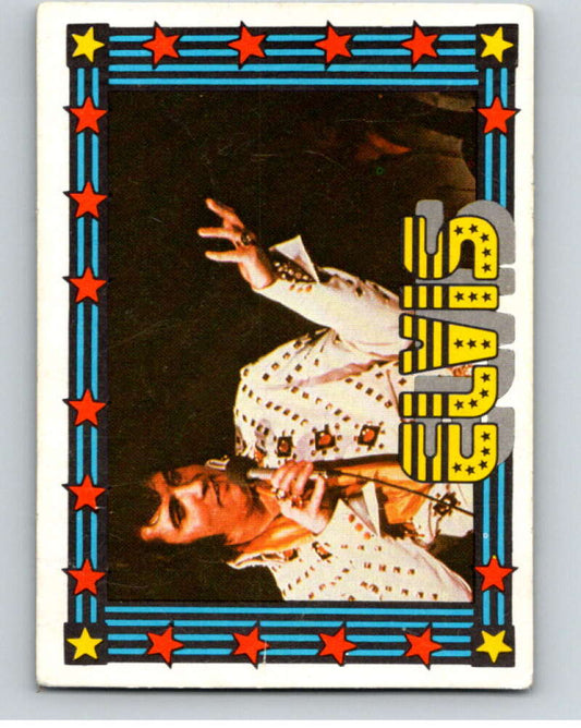 1978 Monty Gum Elvis Presley Blank Back Trading Card V67877 Image 1