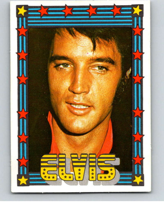 1978 Monty Gum Elvis Presley Blank Back Trading Card V67880 Image 1