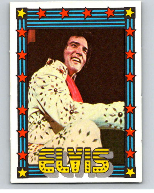 1978 Monty Gum Elvis Presley Blank Back Trading Card V67881 Image 1