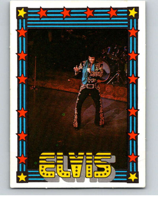 1978 Monty Gum Elvis Presley Blank Back Trading Card V67882 Image 1