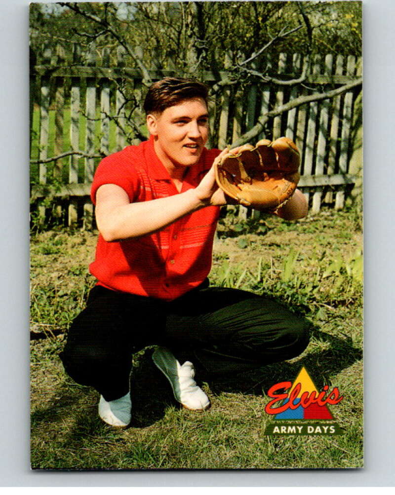 1992 The River Group The Elvis Collection Promo Cards #1 Army Days  V67886 Image 1