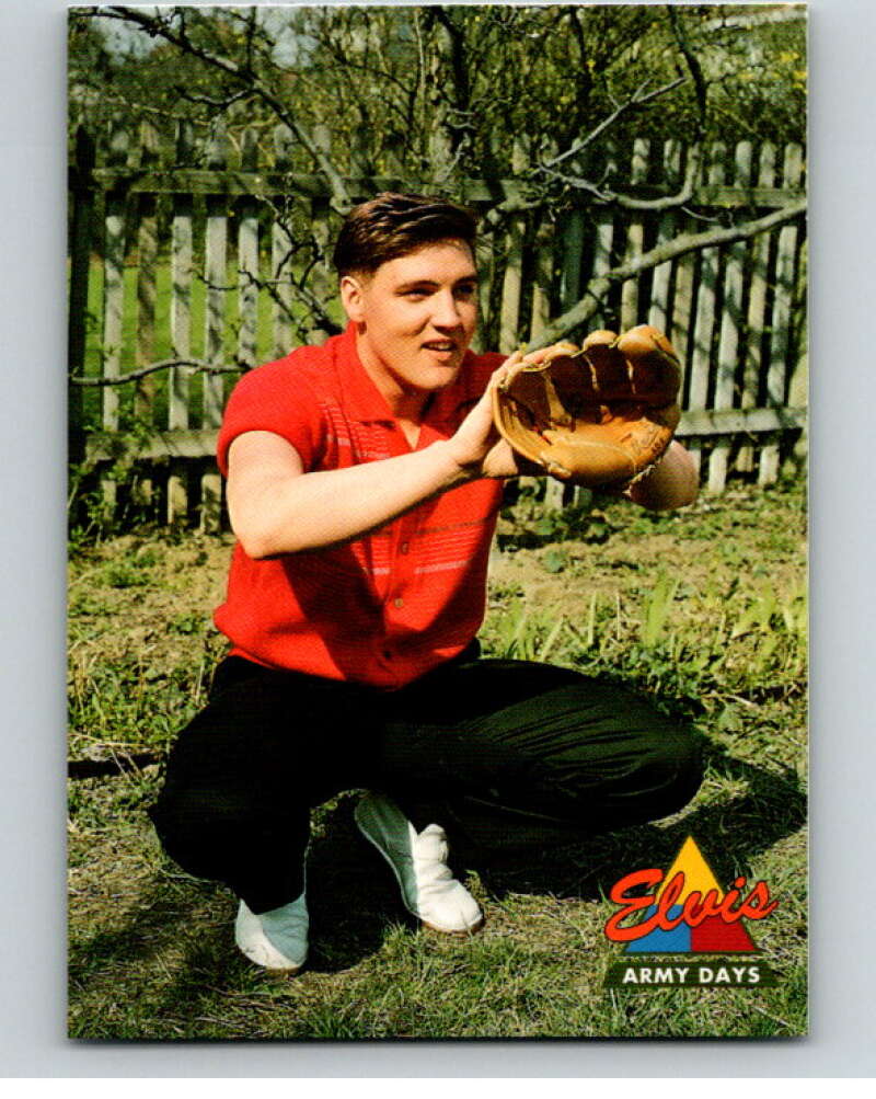 1992 The River Group The Elvis Collection Promo Cards #1 Army Days  V67887 Image 1