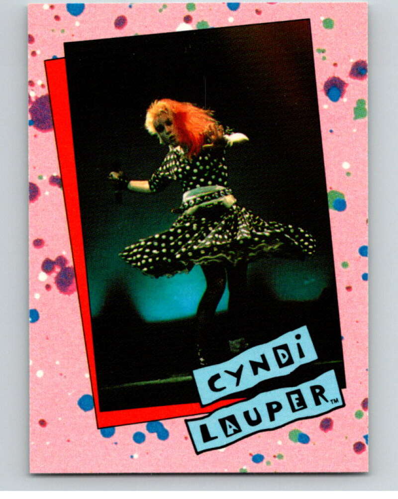 1985 Topps Cyndi Lauper  #12 Cyndi Lauper  V67926 Image 1