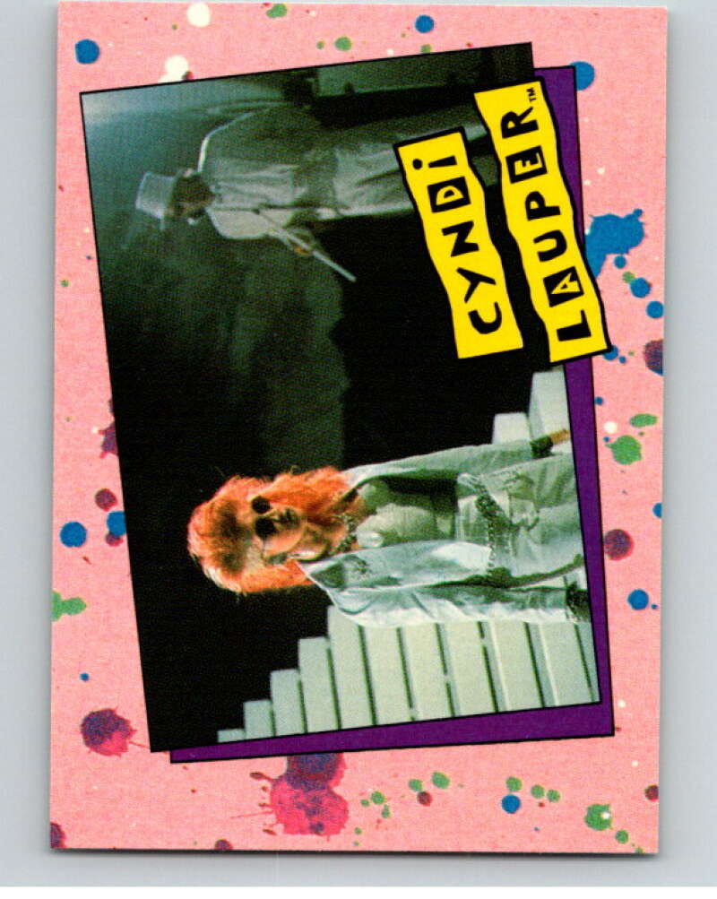 1985 Topps Cyndi Lauper  #19 Cyndi Lauper  V67927 Image 1