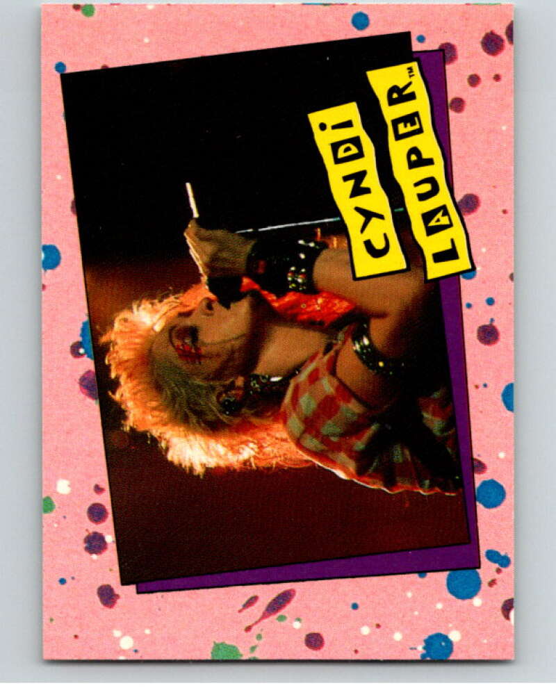 1985 Topps Cyndi Lauper  #21 Cyndi Lauper  V67928 Image 1