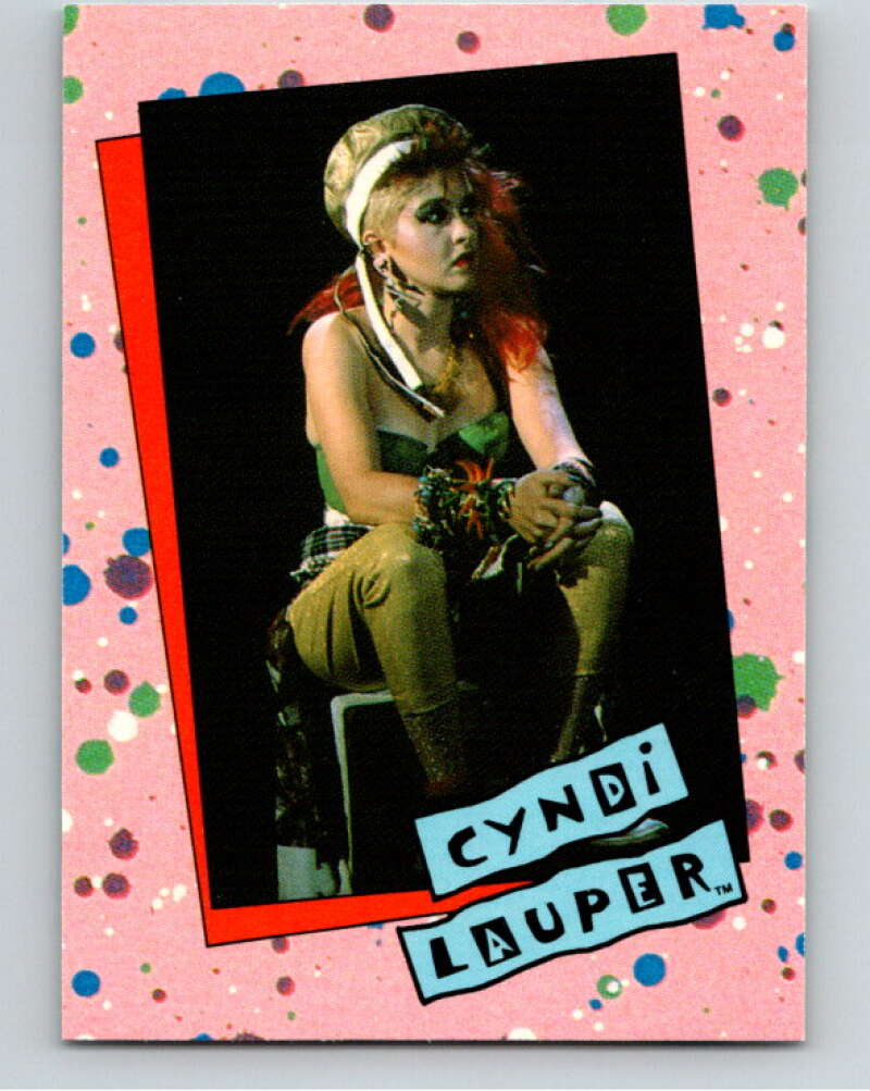 1985 Topps Cyndi Lauper  #24 Cyndi Lauper  V67929 Image 1
