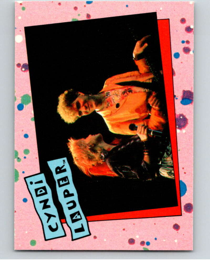 1985 Topps Cyndi Lauper  #33 Cyndi Lauper  V67931 Image 1