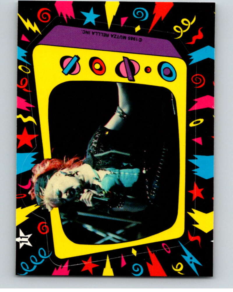 1985 Topps Cyndi Lauper Sticker #11 Cyndi Lauper  V67933 Image 1