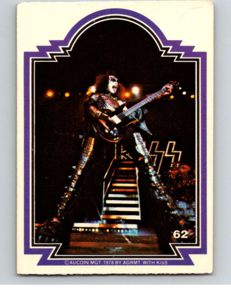 1978 Donruss Kiss Series 1 #62 Gene   V67956 Image 1