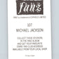 1988 Fanz Diphold Ltd. #107 Michael Jackson   V67971 Image 2