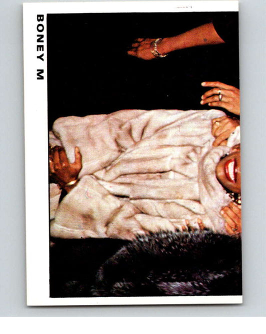 1980 Rock and Pop Collection Album Stickers #30 Boney M V68016 Image 1