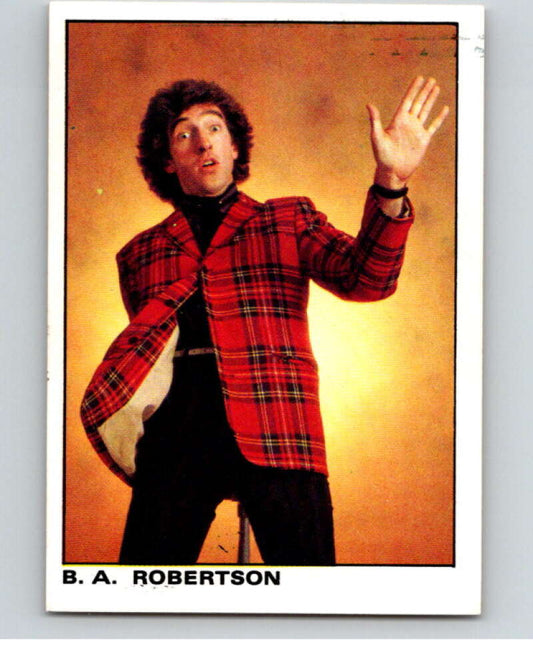 1980 Rock and Pop Collection Album Stickers #77 B.A. Robertson V68052 Image 1