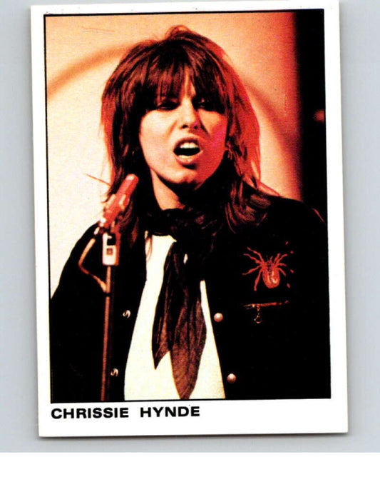 1980 Rock and Pop Collection Album Stickers #87 Chrissie Hynde  V68068 Image 1
