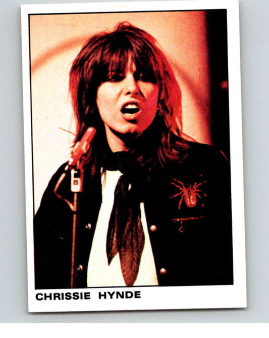 1980 Rock and Pop Collection Album Stickers #87 Chrissie Hynde  V68069 Image 1