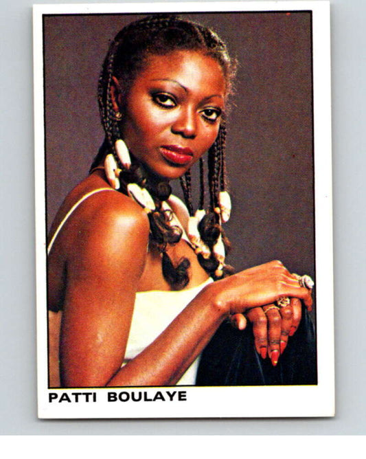 1980 Rock and Pop Collection Album Stickers #91 Patti Boulaye  V68072 Image 1